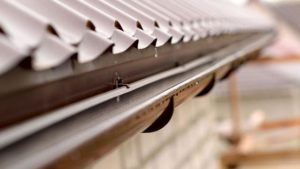 Metal roofing and guttering
